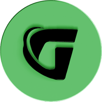GolfN logo featuring a stylized 'G' in black on a green circular background, representing the digital caddie app for golfers enhancing gameplay and membership benefits.