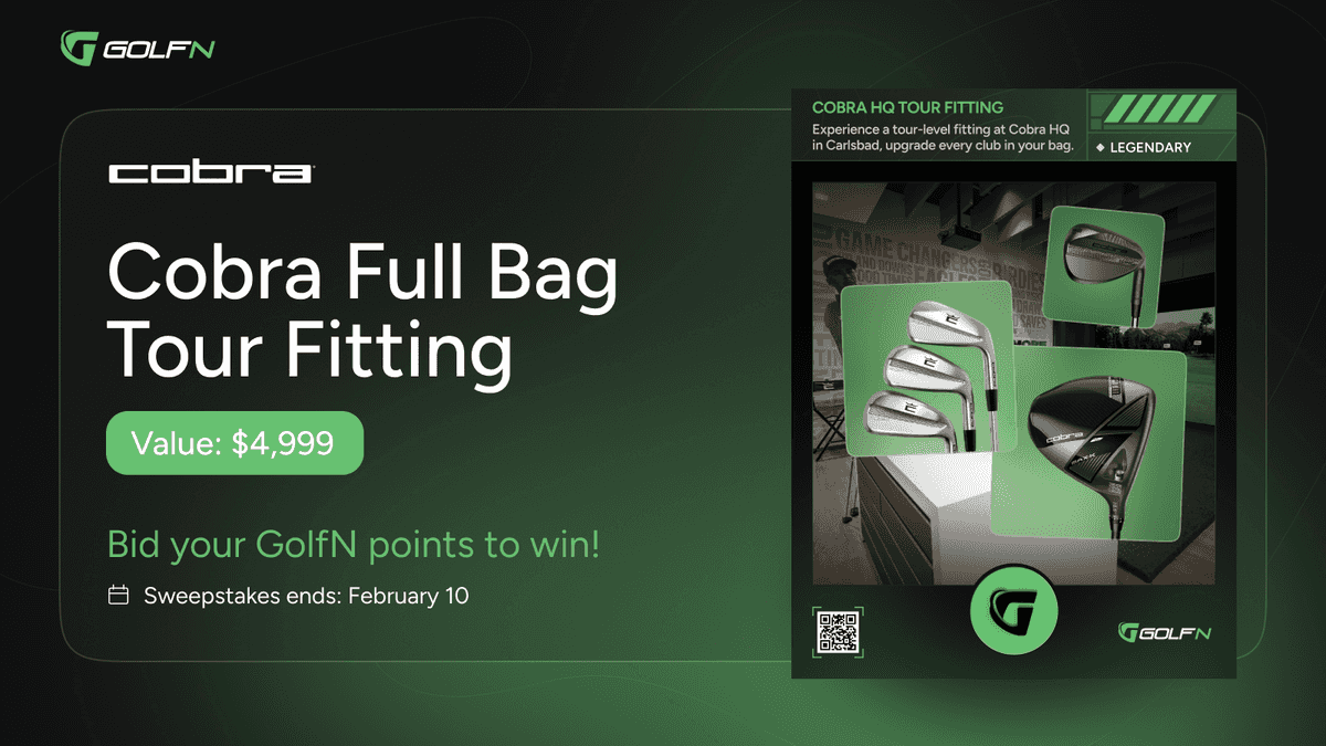 Go Low in 2026: Win a Legendary Cobra HQ Tour Fitting Experience