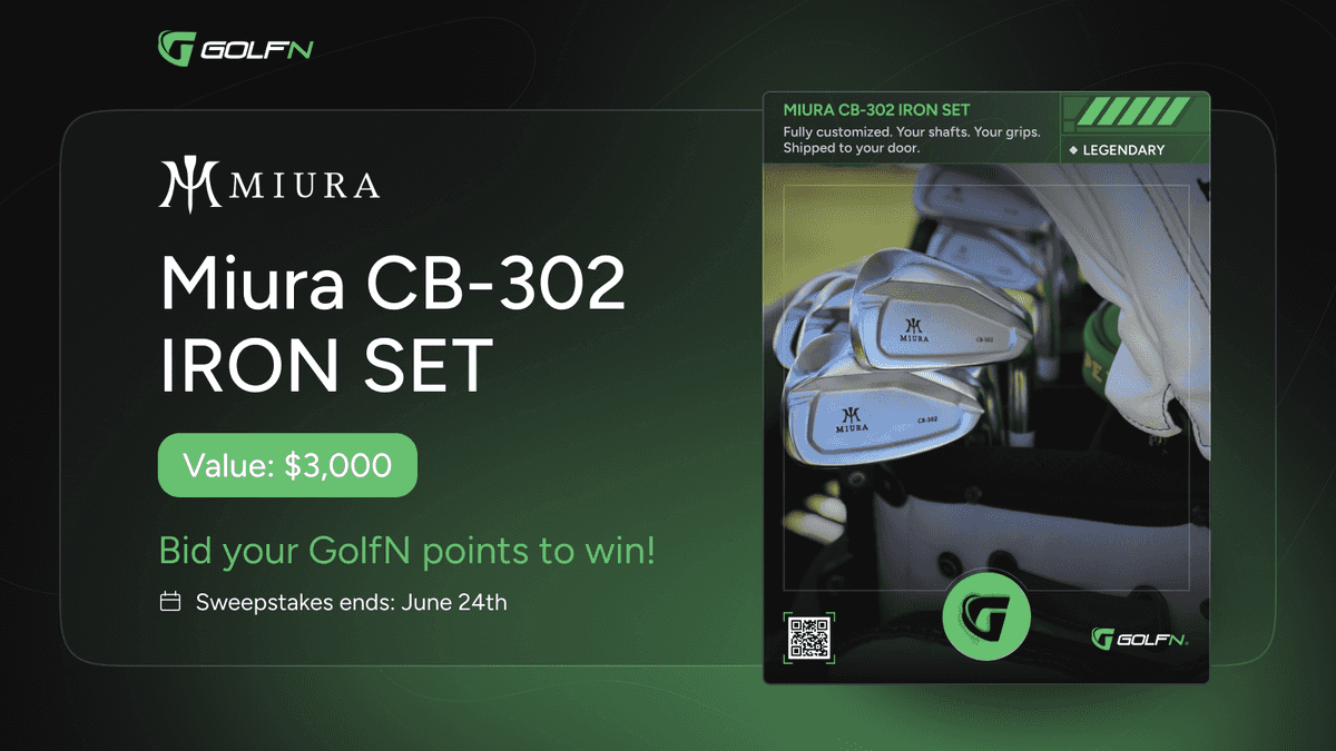 Miura Irons Sweepstakes: Win a Full Set of CB 302s, Custom Built