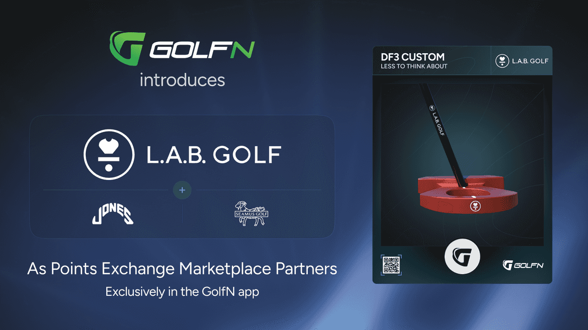 Introducing the latest Points Exchange Partners: L.A.B. Golf, Jones Sports Co. and Seamus Golf