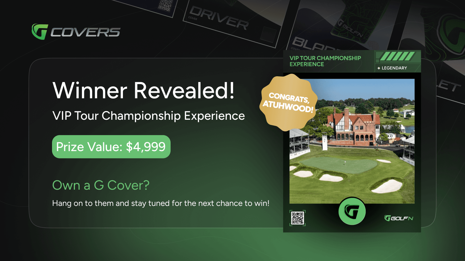 First G Cover winner revealed: It's time for a VIP golf trip to Atlanta!